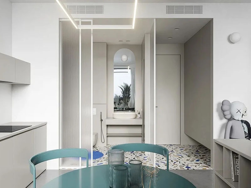 32㎡LOFT簡約風(fēng)格裝修 杭州爵士風(fēng)情雅蘭苑 小戶型全包裝修設(shè)計