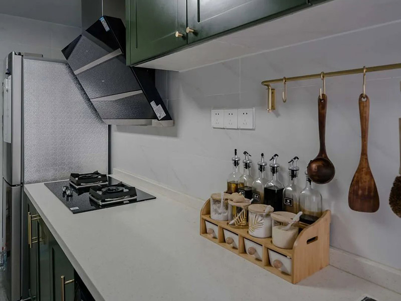 復古田園風室內裝修 長沙五礦萬境水岸 88㎡二居室家裝設計