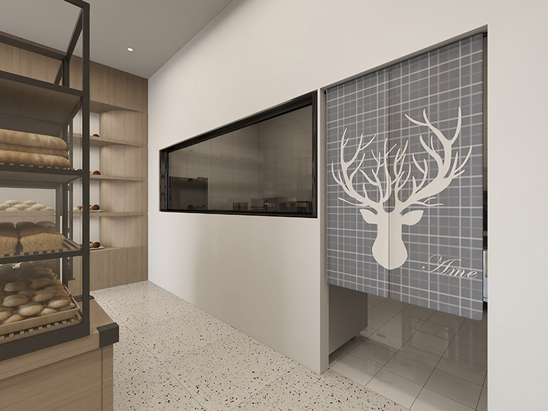 123平現(xiàn)代簡歐風(fēng)商業(yè)裝修 昆明理想小鎮(zhèn) 糕點店鋪裝修設(shè)計全包