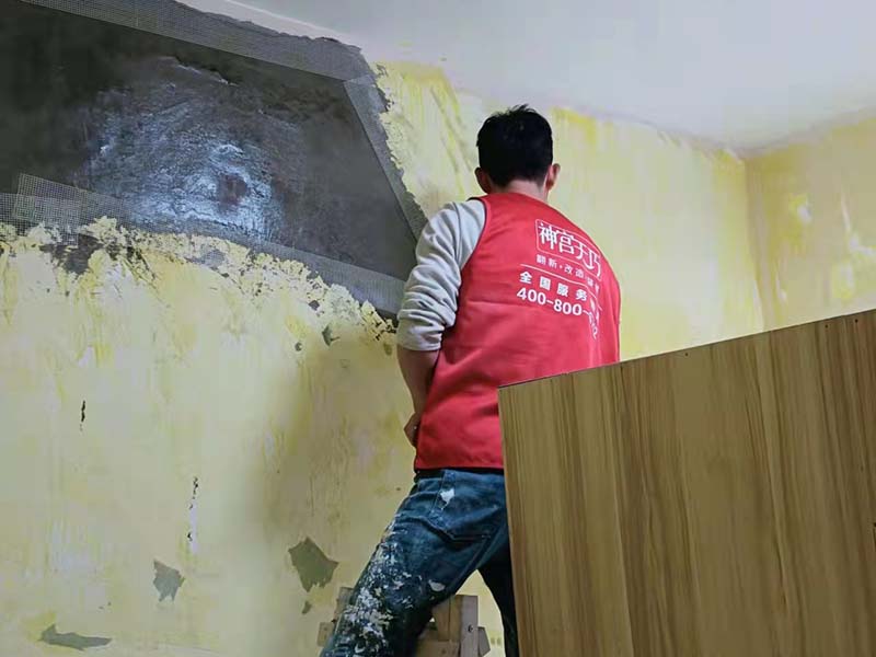 老房子墻面翻新必須要鏟到紅磚嗎？舊墻面鏟除施工方案講解(圖1)