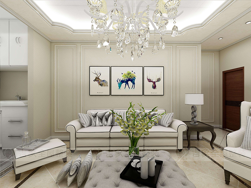 西安地中海安置房翻新案例_西安125平米房子裝修設(shè)計方案(圖1) 西安地中海安置房翻新案例_西安125平米房子裝修設(shè)計方案(圖1)